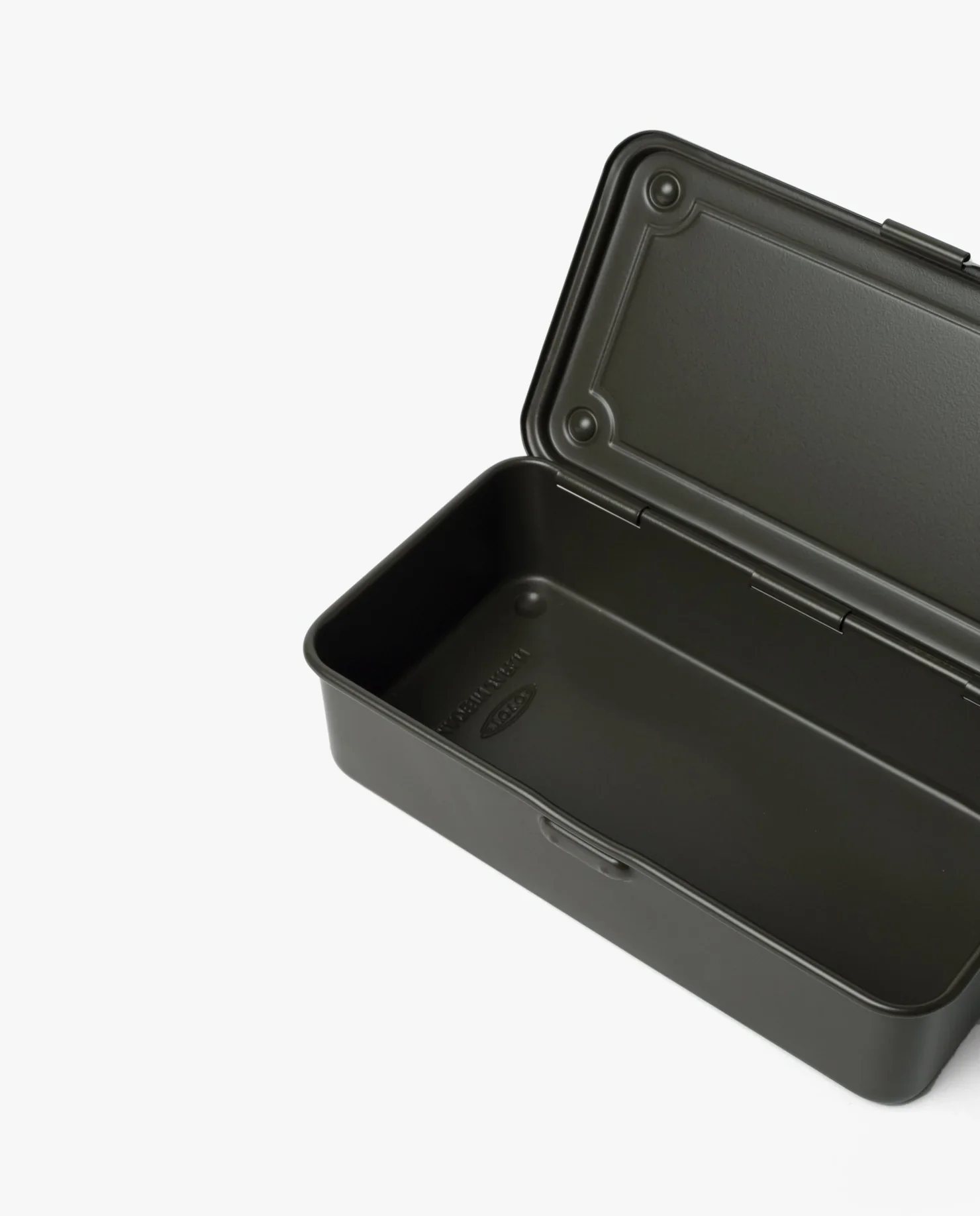 Toyo - Trunk Shape Steel Stackable Toolbox T-190 - Military Green - Image 5