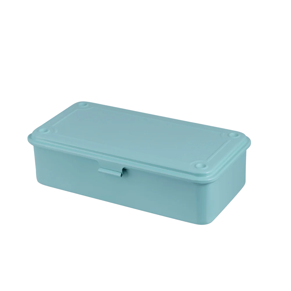 Toyo - Trunk Shape Steel Stackable Toolbox T-190 - Turquoise - Image 4