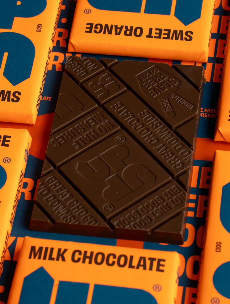UP-UP Chocolate - Sweet Orange 120g - Image 3