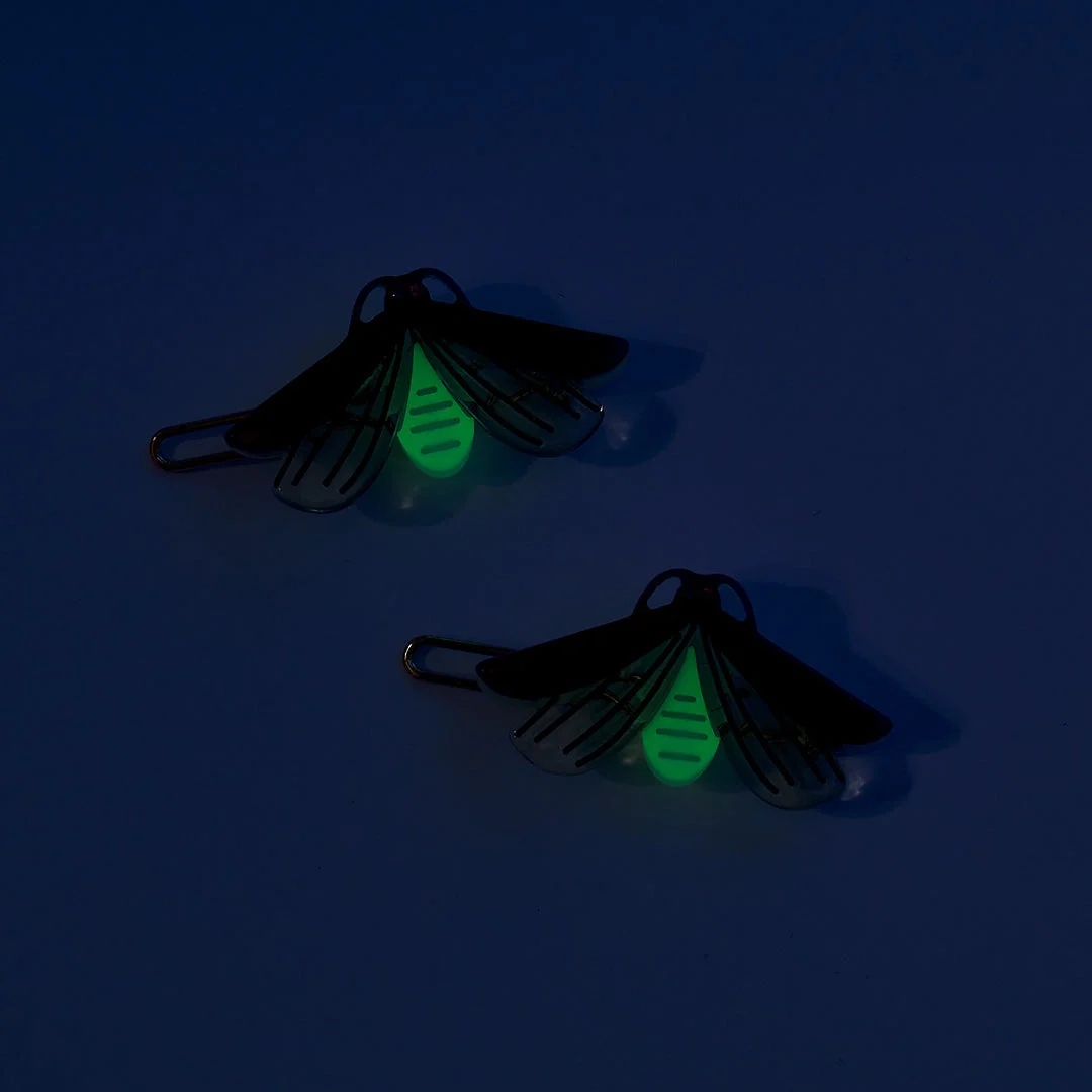 Winona Irene - Barrette Set - Glow in the Dark Firefly - Image 3