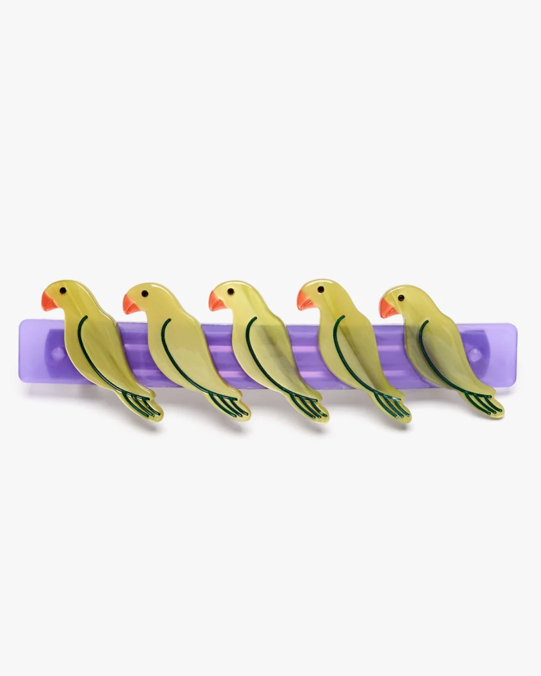 Winona Irene - French Barrette - Pasadena Parrots