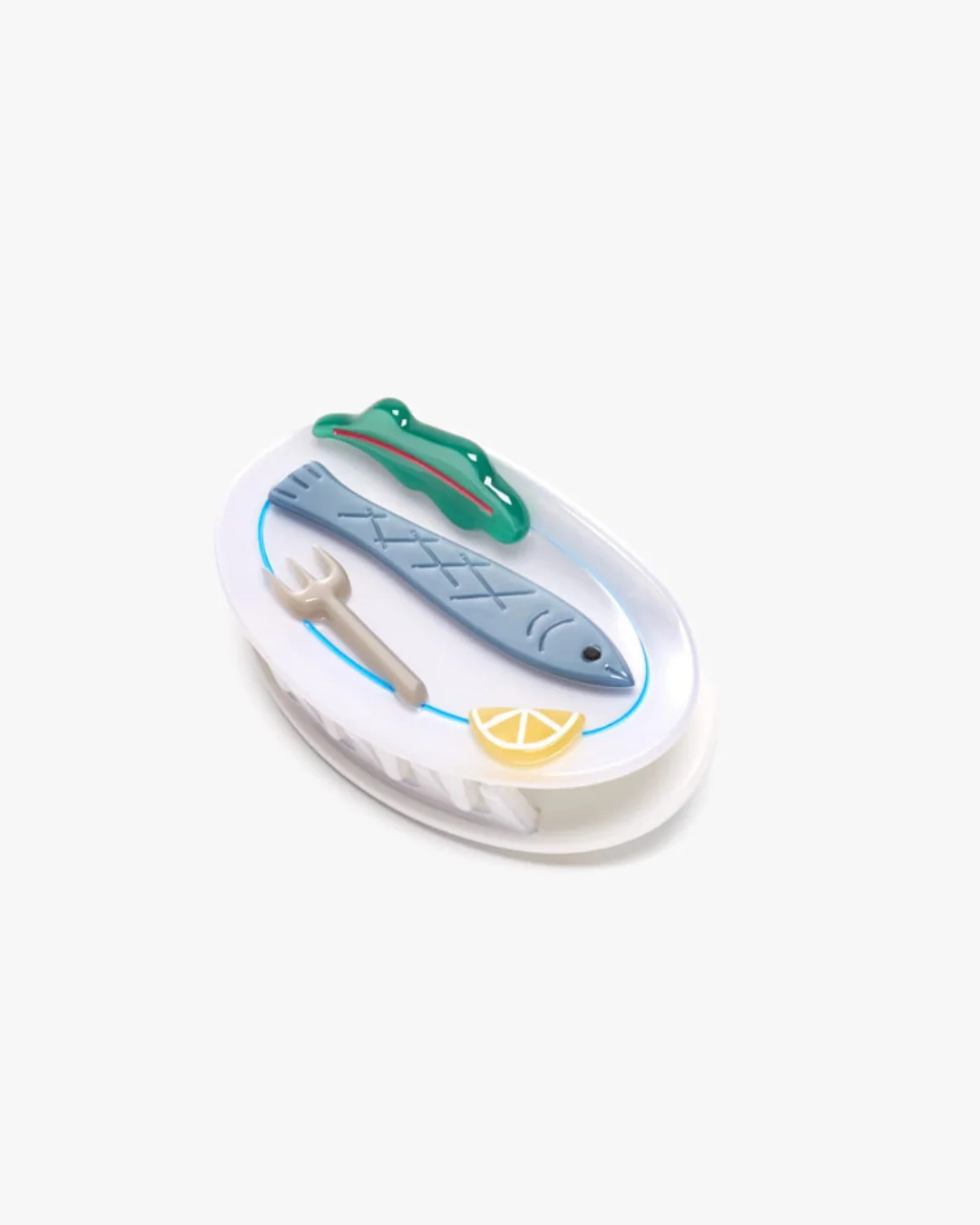 Winona Irene - Hair Claw - Poisson Sardine Fish Plate
