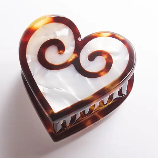 Winona Irene - Mini Hair Claw - Dear Heart - Image 2