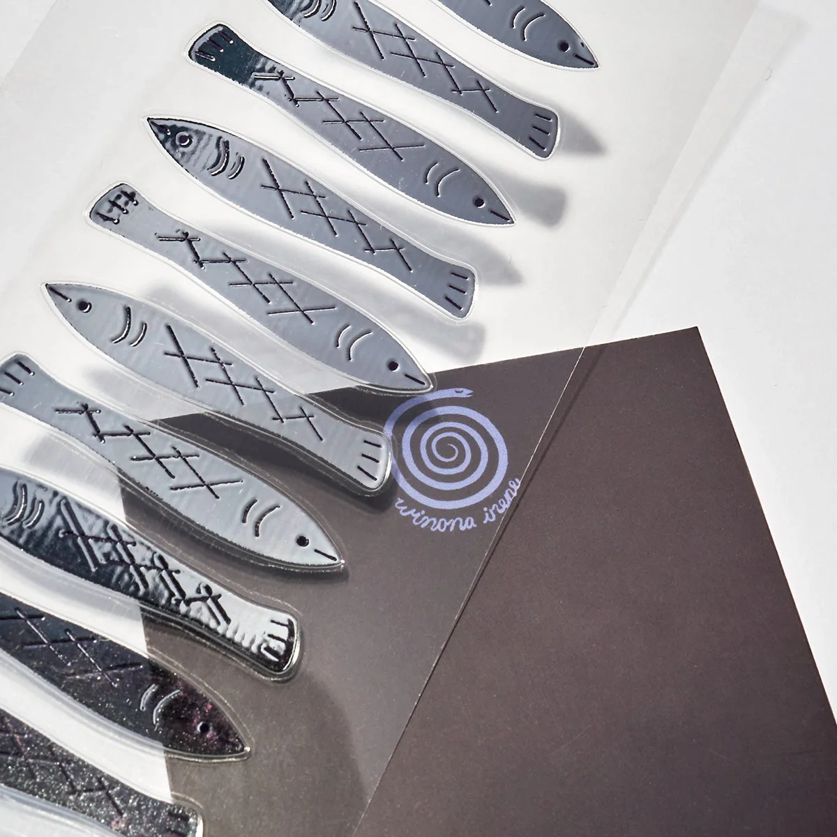 Winona Irene - Sticker Sheet - Sardine Fish - Image 2