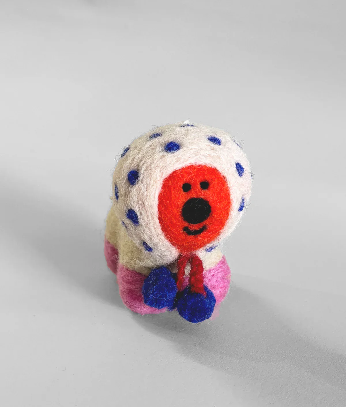 Wrap - Hanging Felt Ornament - Pom Pom - Image 3