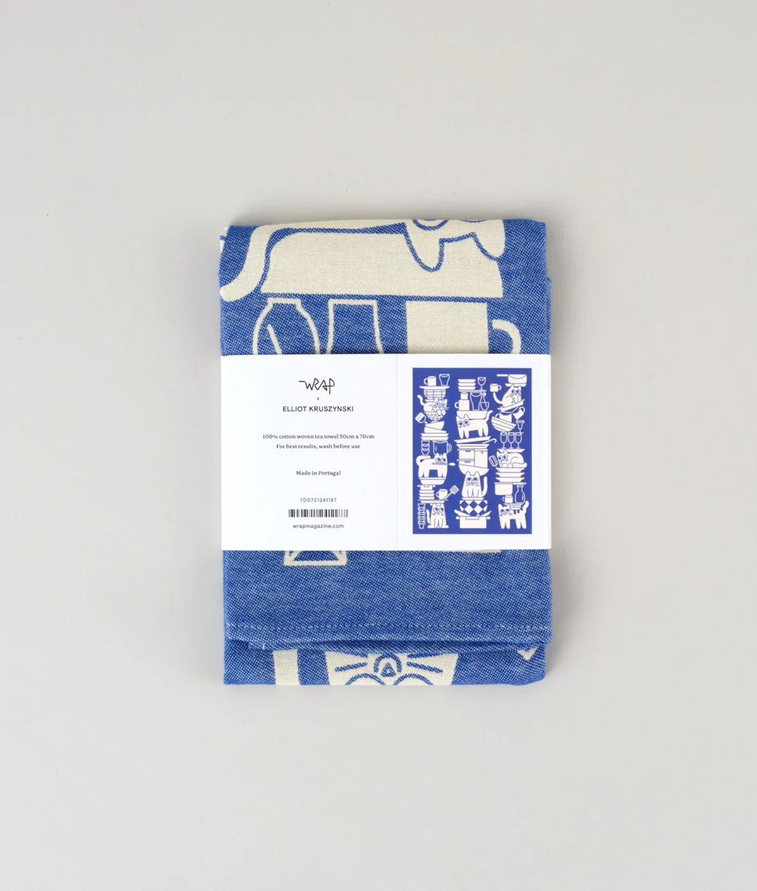 Wrap - Tea Towel - Kitchen Cats - Image 5