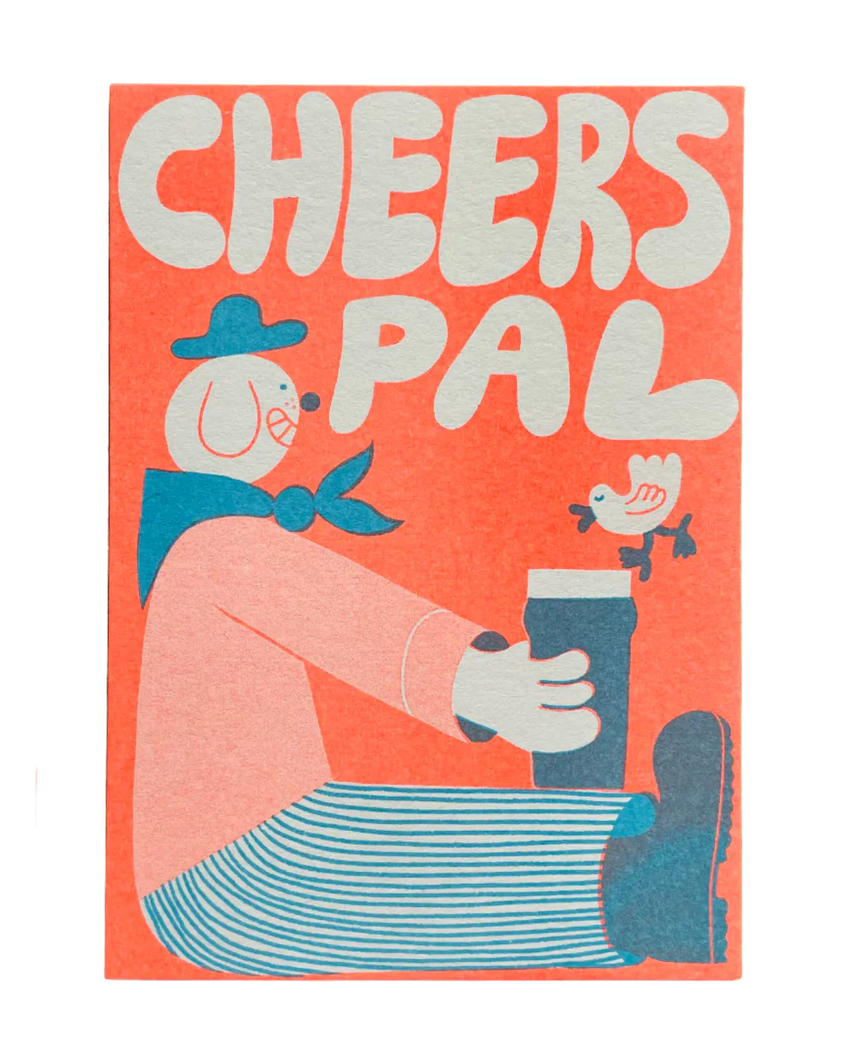 YUK FUN - Greetings card - Cheers Pal