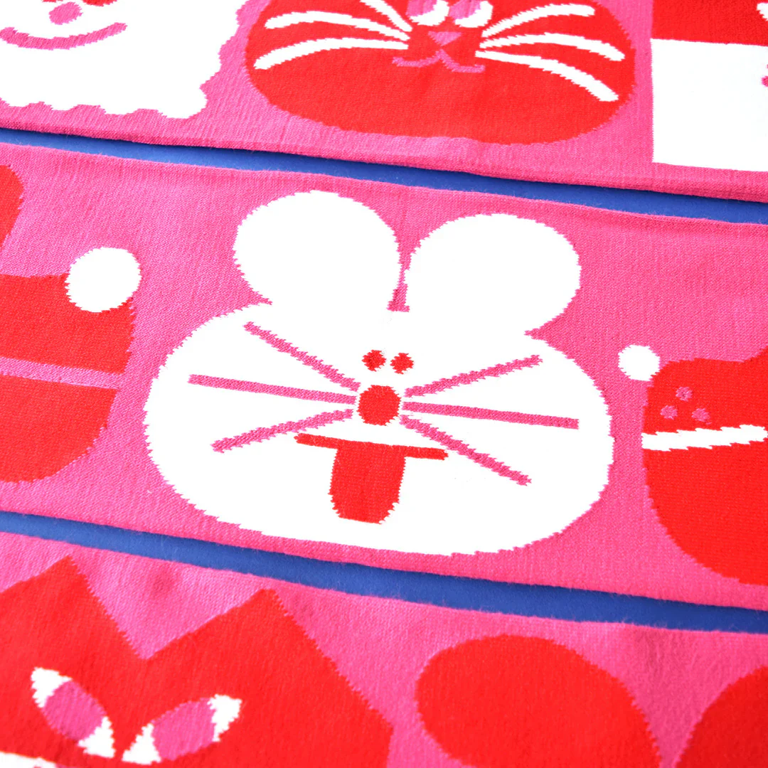 YUK FUN - Pink Scarf - Image 2