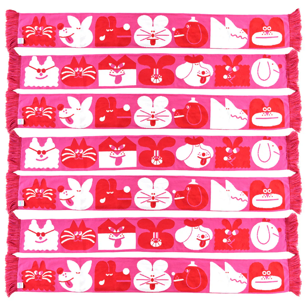 YUK FUN - Pink Scarf - Image 3