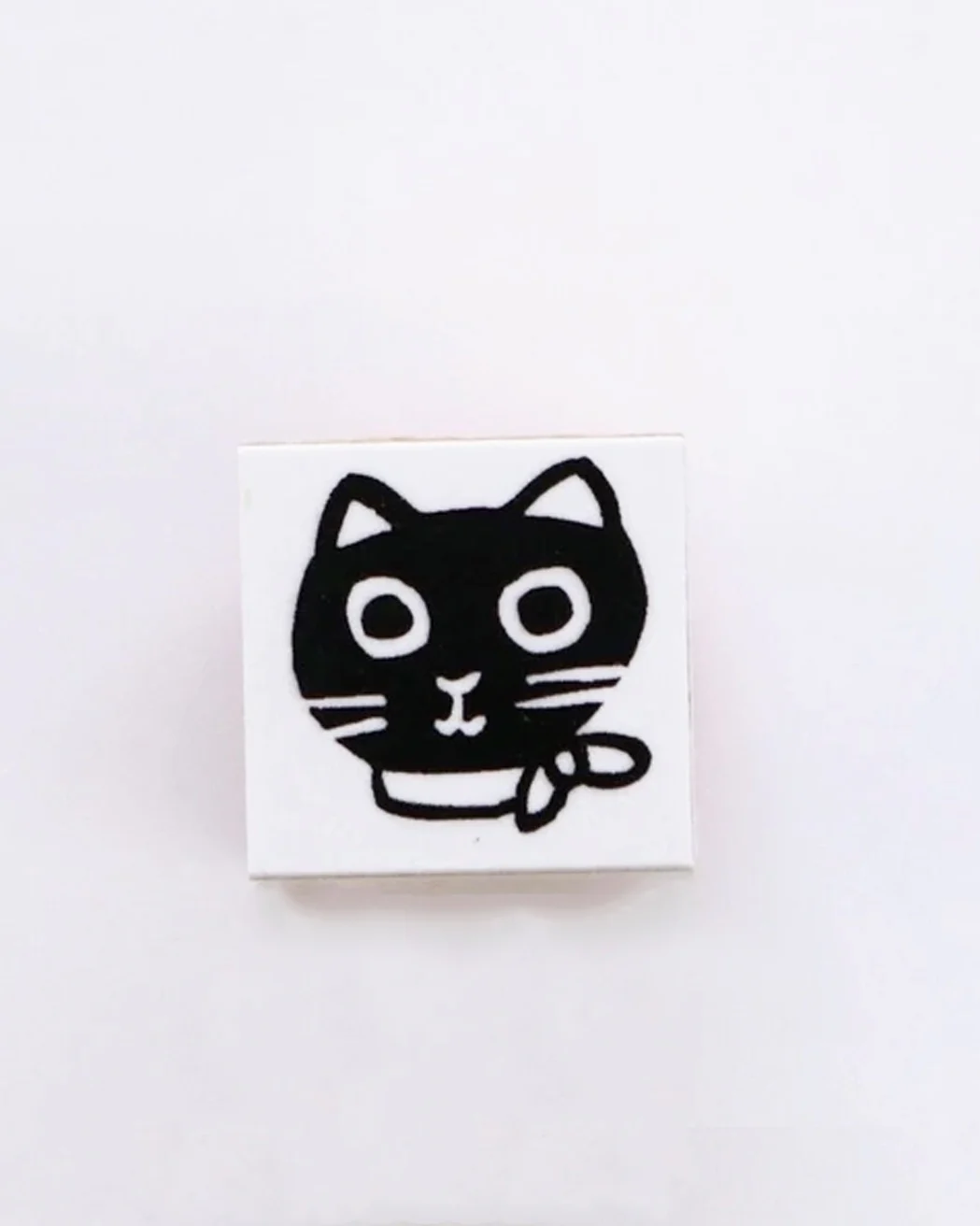Yumi Kitagishi x Sanby - Gyugyu Stamp - Black Cat