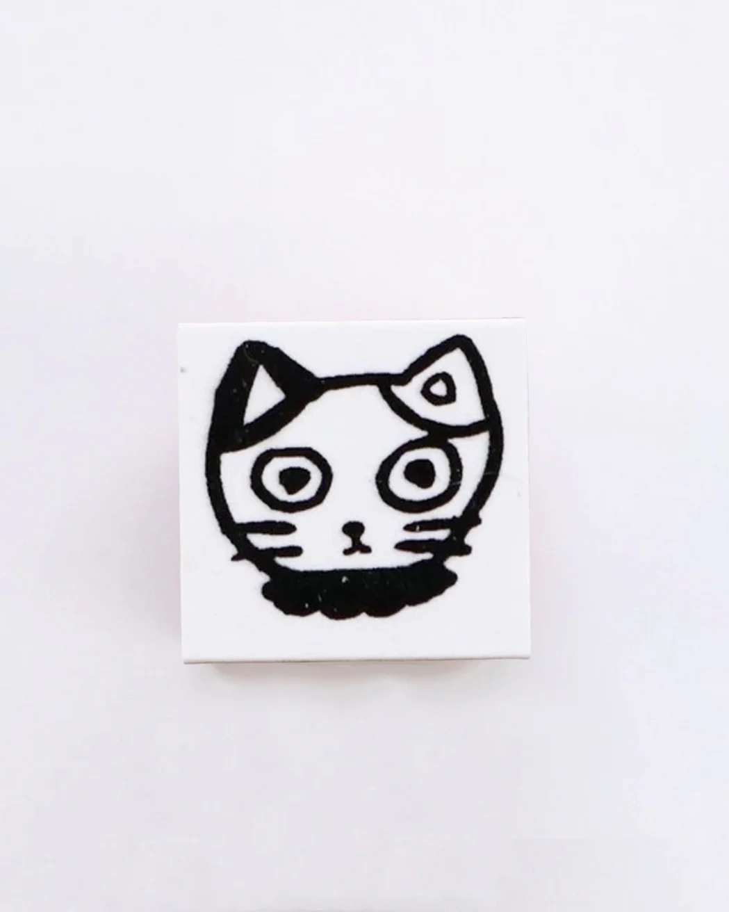 Yumi Kitagishi x Sanby - Gyugyu Stamp - Patchwork Cat