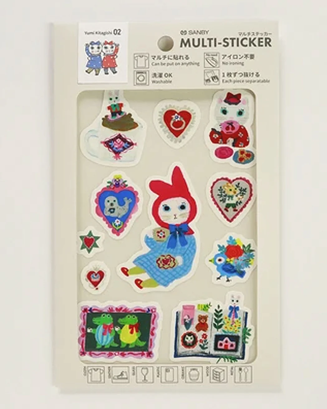 Yumi Kitagishi x Sanby - Multi Stickers - Tea Time