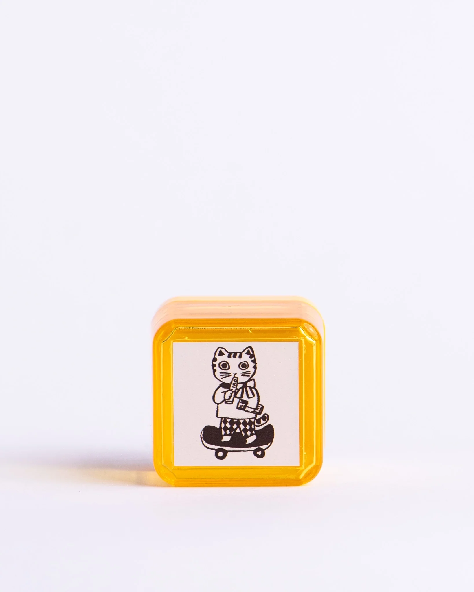 Yumi Kitagishi x Sanby - Stamp - Skatecat