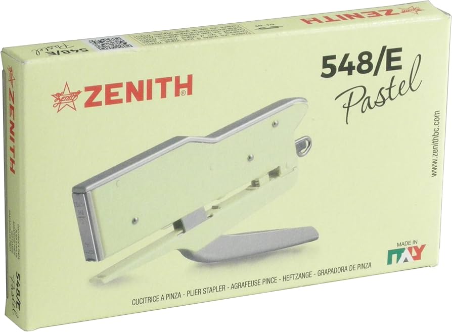Zenith - 548/E Pastel Plier Stapler - Yellow - Image 2